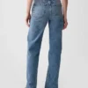 Jeans ample taille mi-haute style années 90