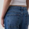 Jeans ample taille très basse style années 90