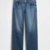 Jeans ample taille très basse style années 90
