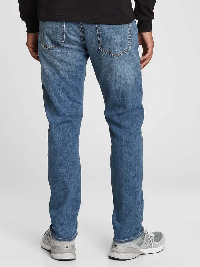 Jeans athlétiques fuselés