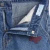 Jeans baggy brodés taille basse pour enfant