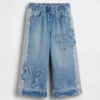 Jeans baggy à enfiler « Butterfly » pour Bébé & Enfant