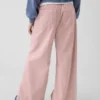 Jeans baggy faciles à enfiler à taille basse pour enfants