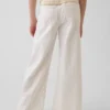 Jeans baggy faciles à enfiler à taille basse pour enfants