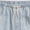 Jeans baggy faciles à enfiler à taille basse pour enfants