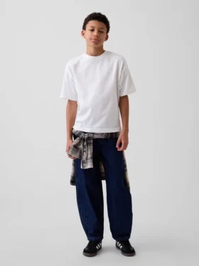 Jeans baggy fuselé pour enfant