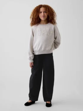 Jeans baggy fuselé pour enfant