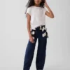 Jeans baggy fuselé pour enfant