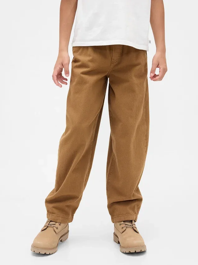 Jeans baggy fuselé pour enfant