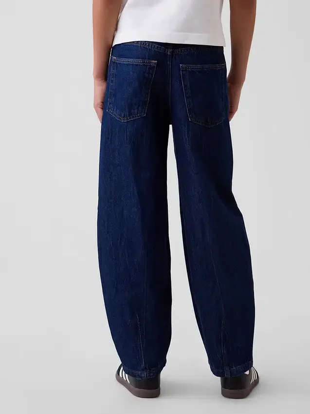 Jeans baggy fuselé pour enfant