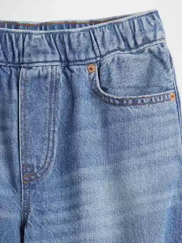 Jeans baggy fuselé pour enfant