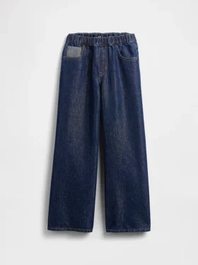 Jeans baggy métallisé taille basse pour enfant
