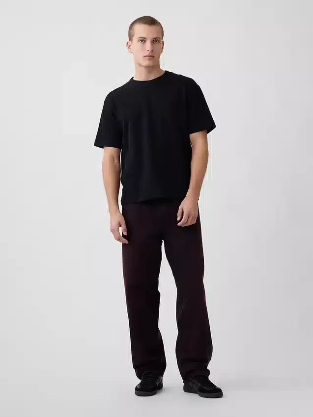 Jeans baggy rigide