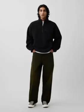 Jeans baggy rigide