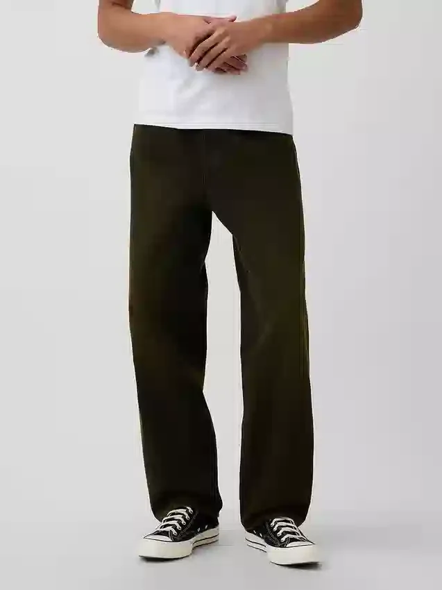 Jeans baggy rigide