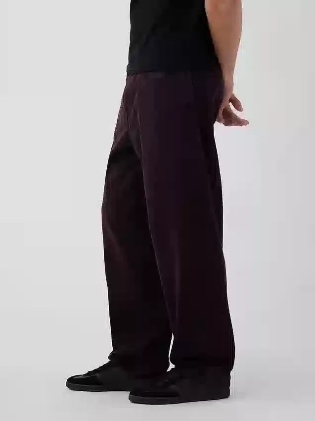 Jeans baggy rigide