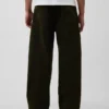 Jeans baggy rigide