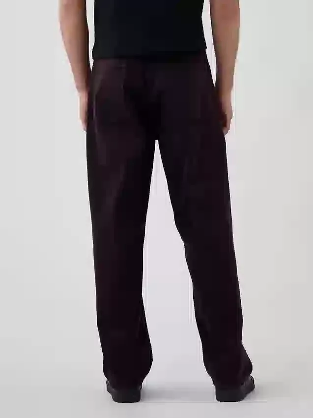 Jeans baggy rigide