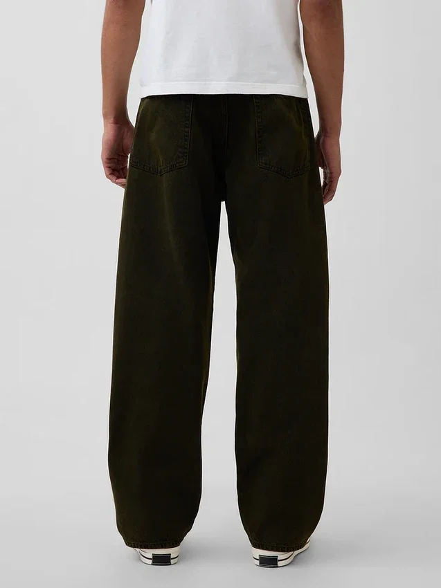 Jeans baggy rigide