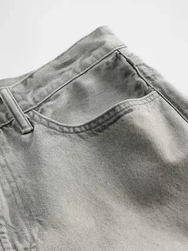 Jeans baggy rigide