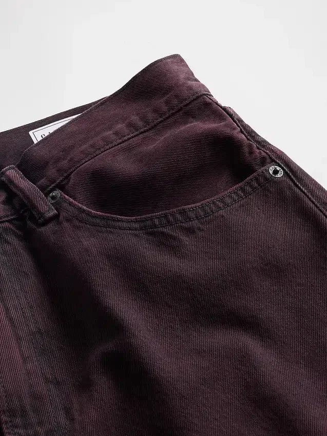 Jeans baggy rigide