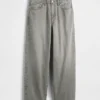 Jeans baggy rigide