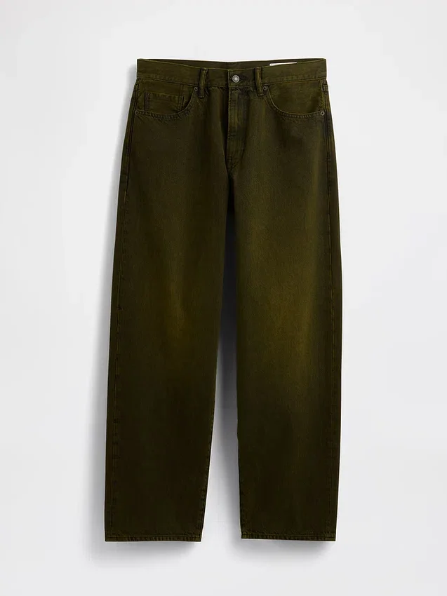 Jeans baggy rigide