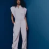 Jeans baggy rose taille basse GAP × Hfr de la collection Nicole Benefield