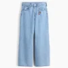 Jeans baggy taille basse brodé « I Heart NY » pour enfants