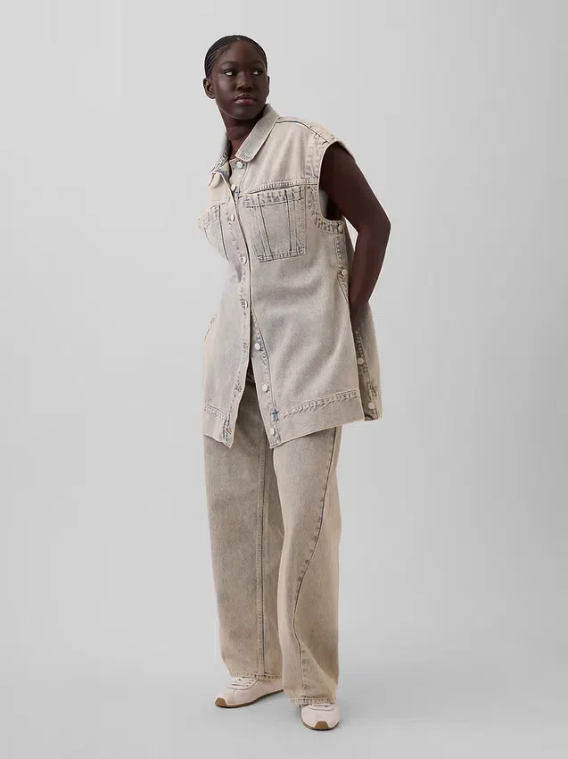 Jeans baggy taille basse GAP × Hfr par Nicole Benefield Portfolio