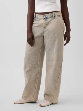 Jeans baggy taille basse GAP × Hfr par Nicole Benefield Portfolio