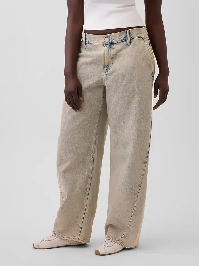 Jeans baggy taille basse GAP × Hfr par Nicole Benefield Portfolio