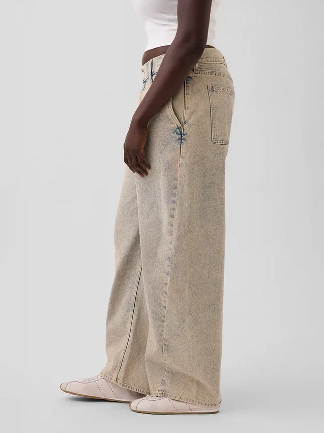 Jeans baggy taille basse GAP × Hfr par Nicole Benefield Portfolio