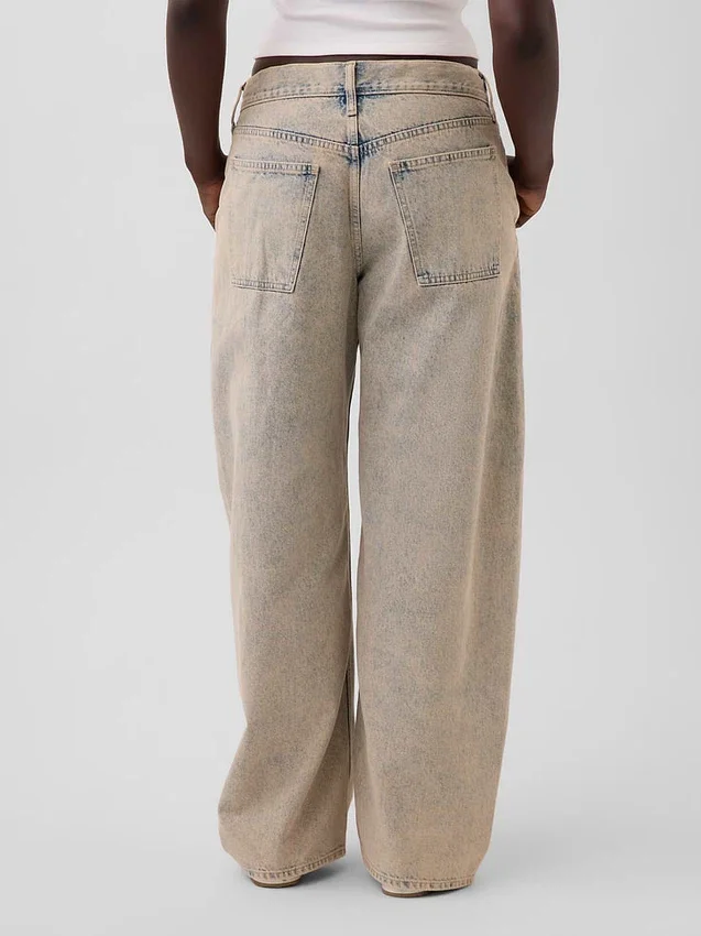 Jeans baggy taille basse GAP × Hfr par Nicole Benefield Portfolio
