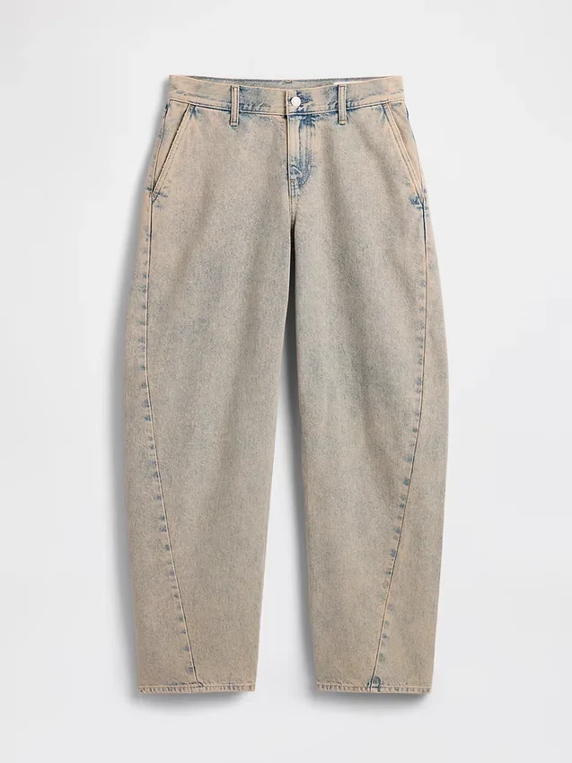Jeans baggy taille basse GAP × Hfr par Nicole Benefield Portfolio
