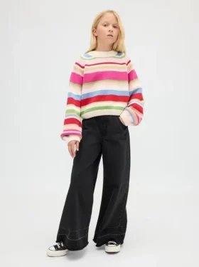 Jeans baggy taille basse pour enfant