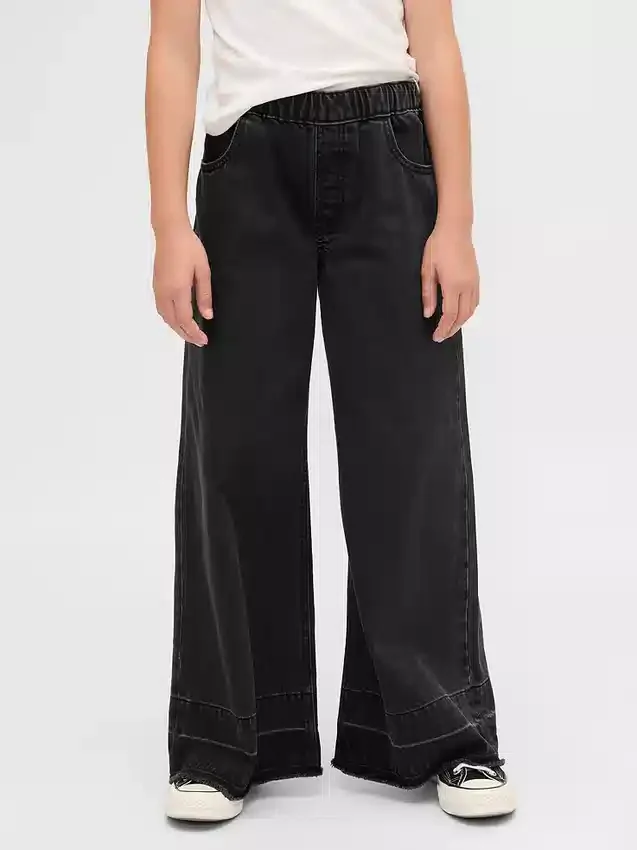 Jeans baggy taille basse pour enfant