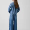 Jeans baggy taille basse pour enfant