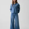 Jeans baggy taille basse pour enfant