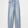 Jeans baggy ultra-doux à enfiler pour enfants
