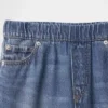 Jeans baggy ultra-doux à enfiler pour enfants