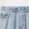 Jeans baggy ultra-doux à enfiler pour enfants