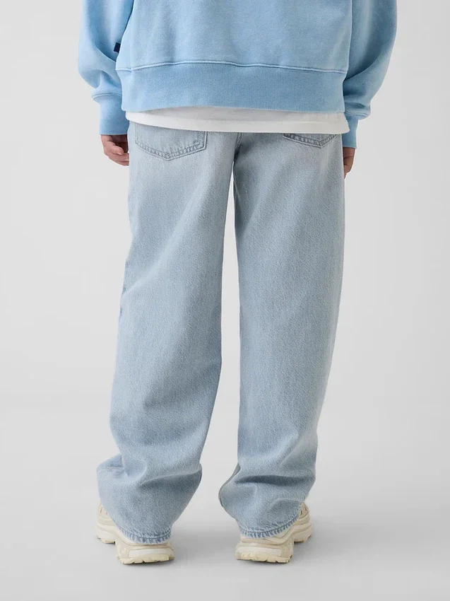 Jeans baggy ultra-doux pour enfants