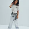 Jeans baggy ultra-doux pour enfants