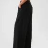 Jeans baggy ultra-doux à taille mi-haute