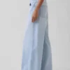 Jeans baggy ultra-doux à taille mi-haute