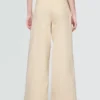 Jeans baggy ultra-doux à taille mi-haute