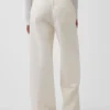 Jeans baggy ultra-doux à taille mi-haute