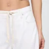 Jeans baggy ultra-doux à taille mi-haute