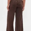 Jeans baggy ultra-doux à taille mi-haute